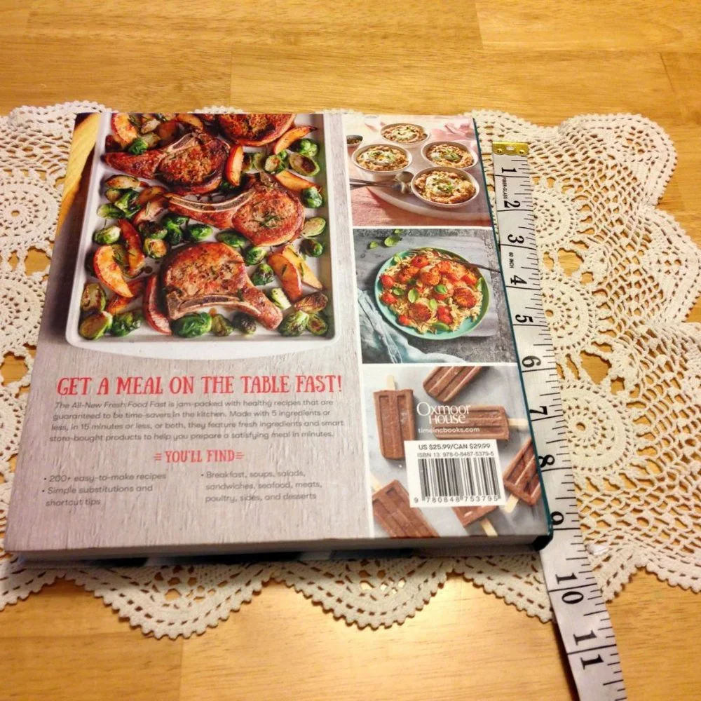 Time Saving Recipes, Fresh Food Fast, Cooking Light Cookbook